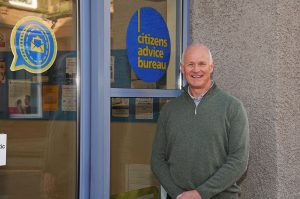 Phil Stewart, Chief Executive Officer of Dumfries and Galloway Citizens Advice Service.