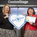 The Guild Dumfries directors Diane Laws, left, and Leah Halliday at the Scotland Loves Local Awards